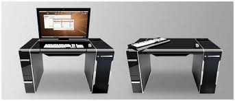 Pc Integrated Desks Minimalist Computer Desk Computer Desk Computer Desks For Home