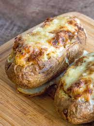 French Onion Stuffed Potatoes Recipe Stuffed Baked Potatoes Recipes French Onion