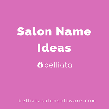 This beauty salon was established in the year 1989. Looking For A Great Name For Your New Salon Or Spa Getbelliata Have Put Together A Board For You To Get Some Salon Names Hair Salon Names Beauty Salon Names