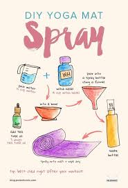 Mat Spray Green Clean Yoga Mat Spray Yoga Mat Cleaner Diy Yoga