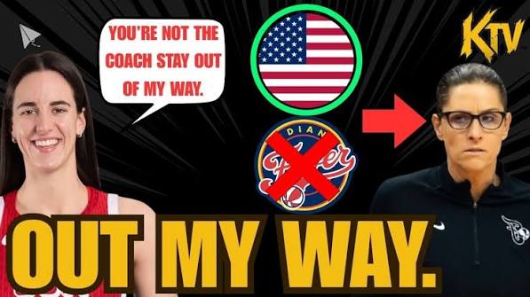 DAMN Caitlin Clark STRONG MESSAGE to Stephanie White STAY OUT OF HER WAY  for FIBA MVP RUN