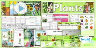 science plants year 2 unit pack teacher made