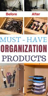 21 Must Have Organizing Products For An Organized Home With Images Home Organization Organization Hacks Home Organization Hacks