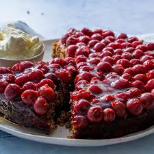 Saftiger Kirsch Joghurt Kuchen Vom Blech Einfach Malene
