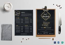 Restaurant Menu Mockup Templates To Use For Your Client Work Menu Board Design Menu Design Template Restaurant Menu Design