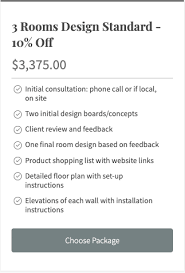 Interior Design Packages What
