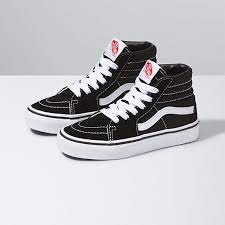You'll need something more the length of a bootlace than a shoelace. Kids Sk8 Hi Shop Kids Shoes At Vans