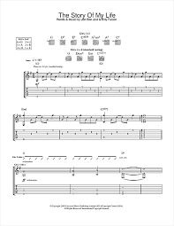 Play kids songs, mother goose nursery rhymes, music by famous composers, and print and download 'trepak' from the nutcracker by tchaikovsky. Bon Jovi Story Of My Life Sheet Music Pdf Notes Chords Rock Score Guitar Tab Download Printable Sku 33415