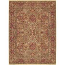 Featuring floral bouquets arranged within cartouche panels, karastan's empress kirman design has a rich color palette of indigo, brick red, brown, olive, and gold. Karastan Original Empress Kirman Rug Awcarpet Com