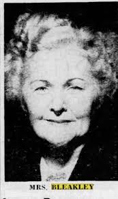 Sarah Acheson Bleakley (1890-1952)