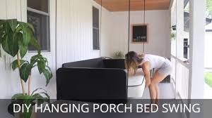Yes, that is actually possible. How To Build A Bed Swing Porch Bed Swing Diy Wooden Hanging Bed Youtube