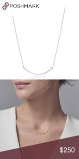 Tiffany And Co Silver Smile Pendant Tiffany And Co Silver Tiffany T