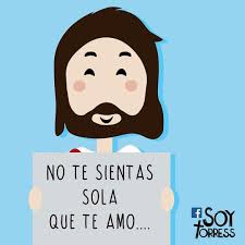 No Sentirse Sola Jesus Me Ama Dios Frases Jovenes Dios Te Ama Frases Del Amor De Dios