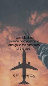 Bts Spring Day Bts Quotes Bts Lyrics Quotes Bts Wallpaper Lyrics