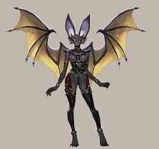 Artstation Bat Girl Wonbin Lee Hybrid Art Werewolf Girl Batgirl