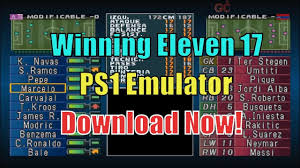 Download Winning Eleven 2017 Ps1 Emulator 2018 Game Download Free Ps1 Download Games