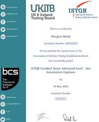 Over the moon to say... That I passed my ISTQB Advanced Test Automation  Engineer exam!