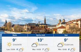 Prévisions météo metz pour ces 15 prochains jours. Meteo Metz Previsions Du Dimanche 12 Mai 2019