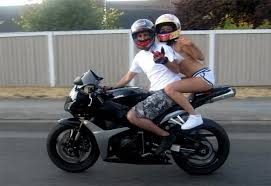 Along with having the fastest motorcycles, sportbike riders are often found sporting the latest and safest debate still swirls about which motorcycle can be called the first sportbike, but there's little. Motorcycle Squid Couple On Sport Bike Quickimage Eatsleepride