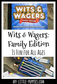 You can use this swimming information to make your own swimming trivia questions. Wits Wagers Family Edition Is Fun For All Ages My Little Poppies