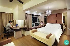 How To Design Your Hdb Condo Bay Window Master Bedrooms Decor Bedroom Design Bay Window Living Room