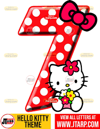 Remember to do a right click before saving, for having the image in its best quality. Hello Kitty Printable Letters A Z And 0 9 Printable Jtarp Design