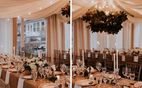 As you scope out wedding venues, remember that while a location might not be right for your nuptials, it could be perfect for your rehearsal dinner. A Winter Dinner Party Wedding An Intimate Celebration Heather Bien