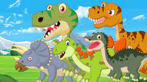 Giant Dinosaurs in the Happy Forest Compilation | Funny Dinosaur cartoon  for children 2023 E.p1 - YouTube