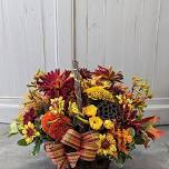 Basket Blooms Floral Arrangement