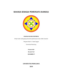 Soal netralitas, kepala bkn juga menekankan sikap tersebut wajib dimiliki karena asn turut berperan menjaga keberagaman suku, etnis, dan agama di indonesia. Pdf Bahasa Sebagai Pemersatu Bangsa Makalah Bahasa Indonesia Putri Nuraini Academia Edu
