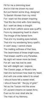 John Keats Fill For Me A Brimming Bowl Scott Fitzgerald Quotes John Keats Greek Quotes