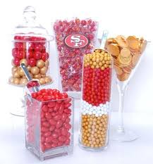 Birthday Ideas San Francisco San Francisco 49ers Candy Buffet Kit 49ers Birthday Party Candy Buffet Kit Candy Buffet