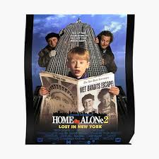 Один дома / home alone (1990, фильм). Home Alone 2 Posters Redbubble