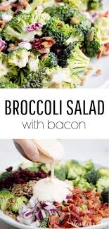The Best Broccoli Salad With Bacon I Heart Naptime Recipe Broccoli Salad Bacon Broccoli Salad Recipe Salad Recipes With Bacon