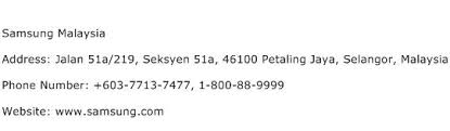 Samsung electronics display (m) sdn.bhd. Samsung Malaysia Address Contact Number Of Samsung Malaysia