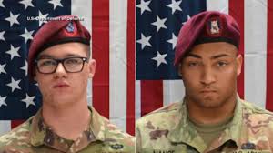 The pair are accused of supplying the girls, 14 and 15, with drugs and alcohol. 2 U S Soldiers Killed In Afghanistan Are Identified Cbs News