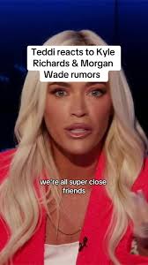 Teddi Mellencamp Reacts to Kyle Richards & Morgan Wade Rumors