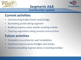 Maybe you would like to learn more about one of these? 75 Express Lanes Project From Nw 170 Street To I 595 Corridor Advisory Committee Meeting Wednesday July Ppt Download