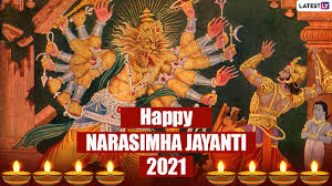 Narasimha jayanti is observed on the vaishakha shukla chaturdashi. Omgmrcb7rbexjm