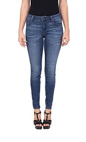 Cello Jeans Women Middle Rise Ankle Skinny Jeans With