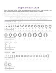 Diamond Size Chart Actual Size Buurtsite Net