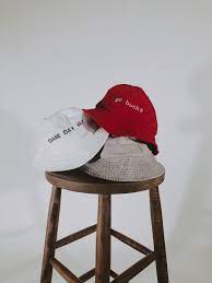 Custom Phrase Word Bucket Hat Really Cool Stuff Hats Red Hats