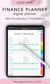 Digital Budget Planner Digital Finance Planner Ipad Planner Hyperlinked Tabs Digibujo Bill Planner Money Planner Goodnotes Planner Budget Planner Finance Planner Budgeting