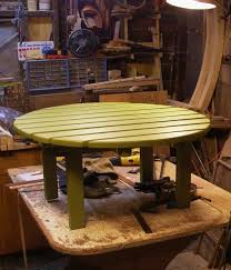 Laughing Creek Creative Outdoor Furniture Garden Art Handcrafted Wooden Outdoor Table Outdoor Furniture Rustic Side Table