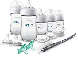 Amazon.com : Philips Avent Natural Baby Bottle Newborn Starter Gift Set,  Scd206/03 : Baby