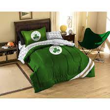 Live And Sleep Sports The Boston Celtics Twin Bed In Bag Set Is Ideal For The Fan Who Is On Top Of Their Game Bed In A Bag Sports Bedding Twin
