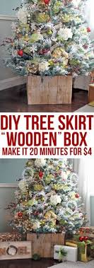 Diy Faux Barn Wood Christmas Tree Collar The Craft Patch Christmas Tree Box Christmas Tree Shop Christmas Tree Box Stand