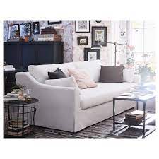 Farlov Sofa Flodafors White Ikea White Sofa Living Room Ikea Sofa Ikea Living Room