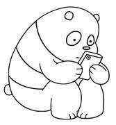 We bare bears characters drawing and coloring horror version this video is made only for entertainment purpose.thank's for watching my videos and. Coloring Pages We Bare Bears Morning Kids