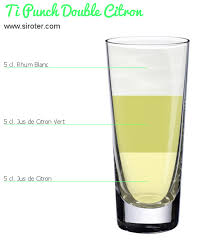 Cocktail Ti Punch Double Citron Boisson Alcoolisee Boisson Aperitif Cocktails Vin